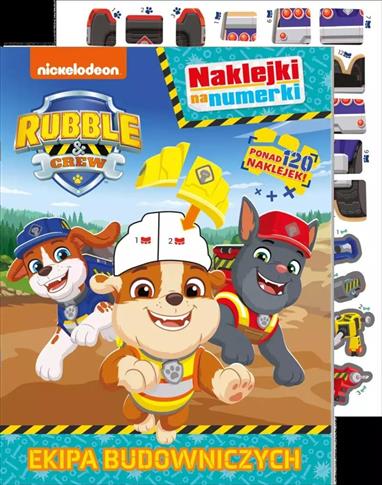 Rubble and crew. Naklejki na numerki. Ekipa Budown
