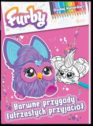 FURBY. DODAJ KOLORÓW. BARWNE PRZYGODY FUTRZASTYCH