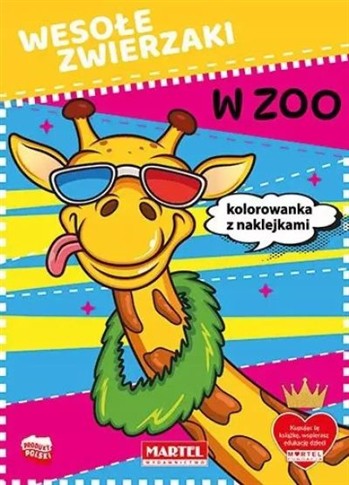 W ZOO. WESOŁE ZWIERZAKI + NAKLEJKI