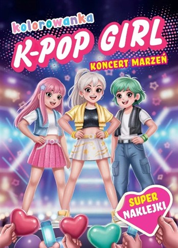 K-POP GIRL. KONCERT MARZEŃ. KOLOROWANKA