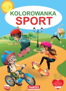 Sport kolorowanka