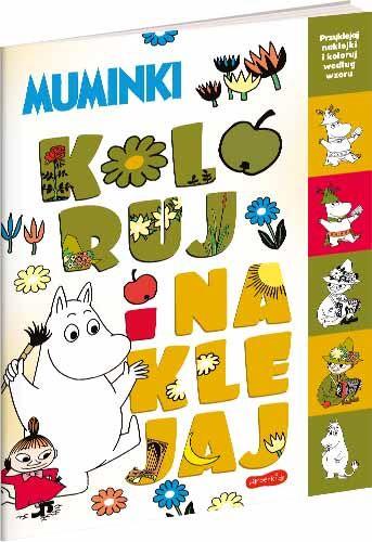 KOLORUJ I NAKLEJAJ. MUMINKI