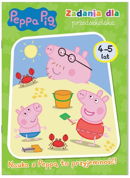 PEPPA PIG.ZADANIA DLA PRZEDSZKOLAKA NAUKA Z PEPPĄ