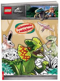 LEGO. JURASSIC WORLD. KOLOROWANKA Z NAKLEJKAMI