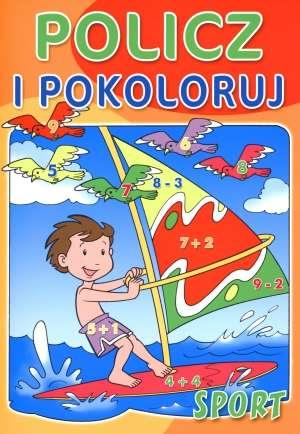POLICZ I POKOLORUJ. SPORT