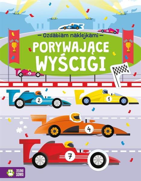 OZDABIAM NAKLEJKAMI. PORYWAJĄCE WYŚCIGI