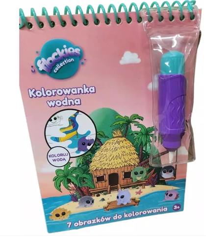 FLOCKIES. KOLOROWANKA WODNA 3+