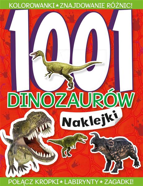 1001 DINOZAURÓW. NAKLEJKI