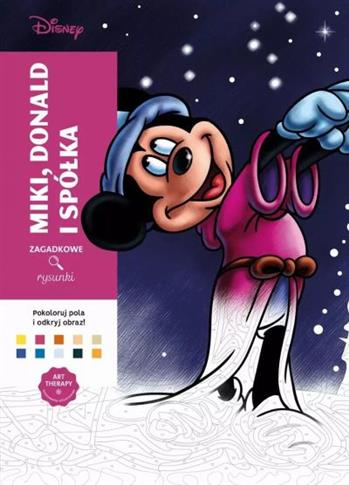 ART THERAPY. KOLOROWANKA ANTYSTRESOWA. DISNEY. MIK