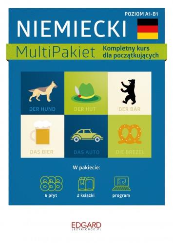 NIEMIECKI MULTIPAKIET. KOMPLETNY KURS DLA POCZĄTKU