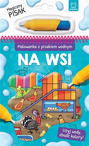 MALOWANKA Z PISAKIEM WODNYM. NA WSI