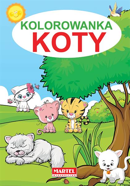 Kolorowanka. Koty