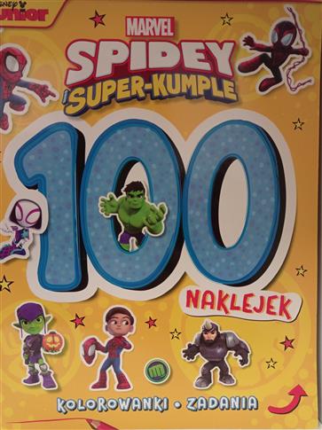 100 naklejek. Spidey i superkumple. Marvel