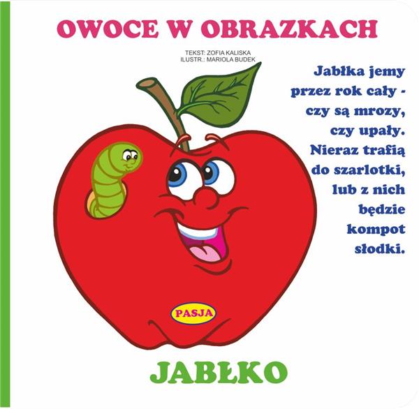 OWOCE W OBRAZKACH. JABŁKO