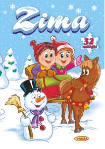Zima. Kolorowanka