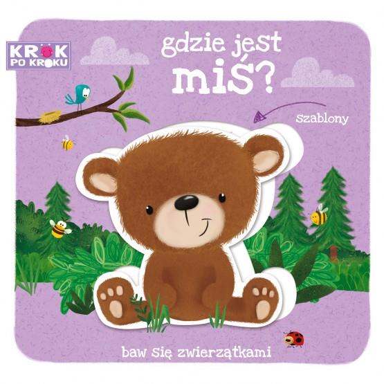 GDZIE JEST MIŚ? SZABLONY. KROK PO KROKU