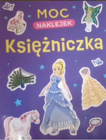 KSIĘŻNICZKA MOC NAKLEJEK
