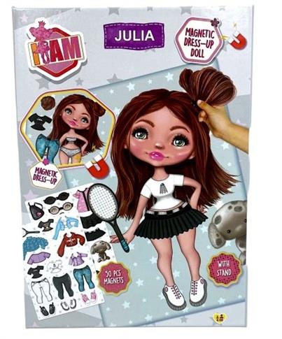 I AM JULIA LALKA + MAGNETYCZNE UBRANKA 50EL.
