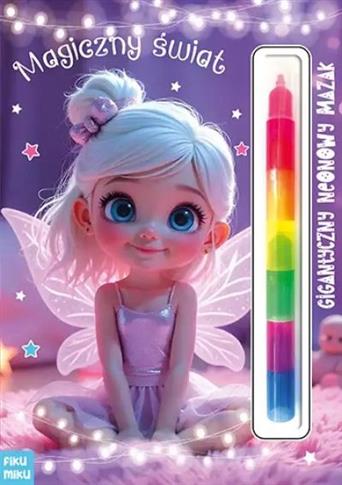 MAGICZNY ŚWIAT. GIGANTYCZNY NEONOWY MAZAK. MARKER