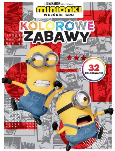 Minionki. Wejście Gru. Kolorowe zabawy