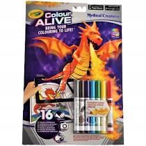 COLOUR ALIVE BAŚNIOWE STWORY CRAYOLA