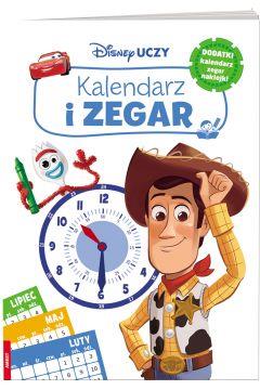 DISNEY UCZY KALENDARZ I ZEGAR