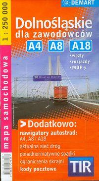 DOLNOŚLĄSKIE TIR MAPA DLA ZAWODOWCÓW