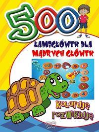 KOLORUJĘ ROZWIKŁUJĘ. 500 ŁAMIGŁÓWEK DLA