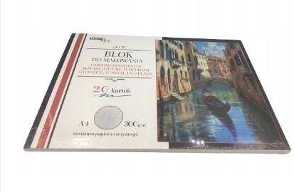 LOOZZ ART BLOK DO MALOWANIA FARBAMI A4 20K. 300G