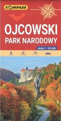 MAPA TURYSTYCZNA OJCOWSKI PARK NARODOWY 1:20 000