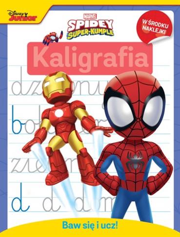 Baw się i ucz! Kaligrafia. Marvel Spidey