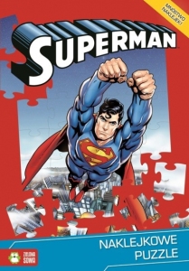 SUPERMAN NAKLEJKOWE PUZZLE