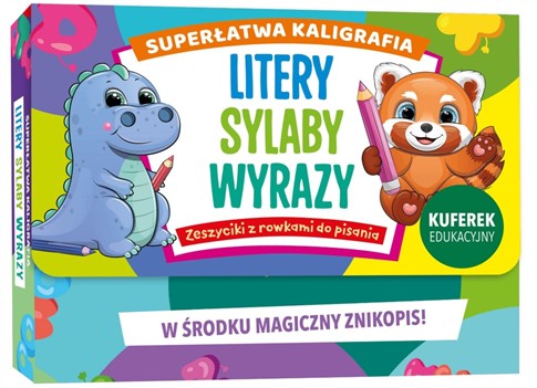 SUPERŁATWA KALIGRAFIA. LITERY, SYLABY, WYRAZY.
