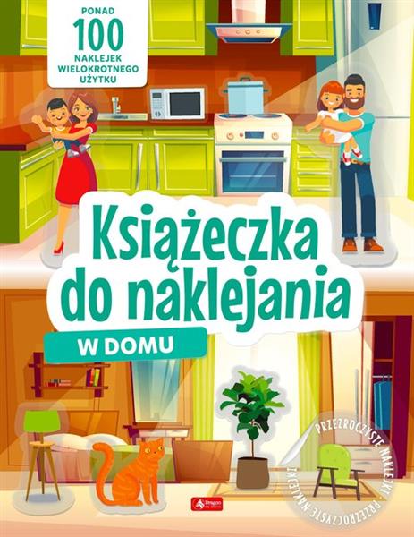 KSIĄŻECZKA DO NAKLEJANIA W DOMU