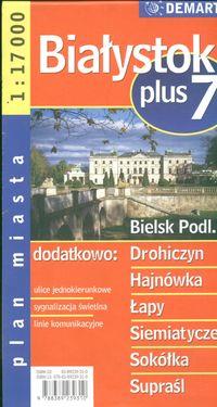 BIAŁYSTOK PLUS 7 1:17 000 PLAN MIASTA