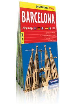 BARCELONA; PLAN MIASTA W KARTONOWEJ OPRAWIE 1:16 0
