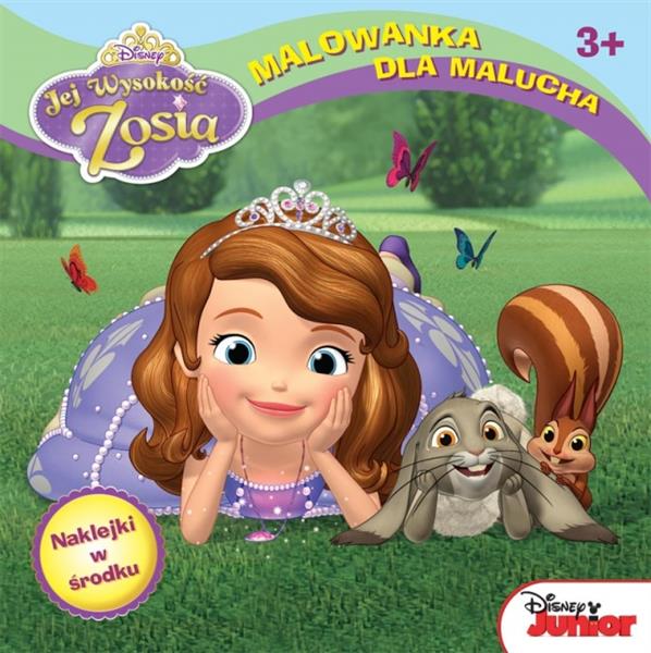 KSIĄŻKA JEJ WYSOKOŚĆ ZOSIA. MALOWANKA DLA MALUCHA.
