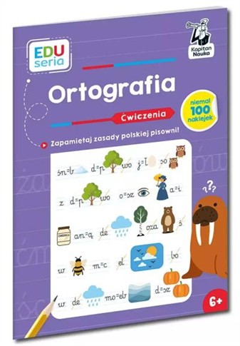 EDUSERIA. ORTOGRAFIA. ĆWICZENIA. KAPITAN NAUKA