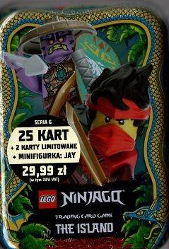 LEGO NINJAGO MINI PUSZKA z kartami seria 6 WYSPA