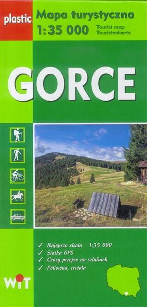 MAPA TURYSTYCZNA GORCE 1:35 000 WIT