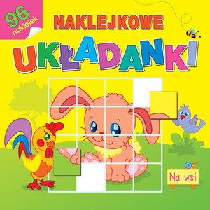 NAKLEJKOWE UKŁADANKI. NA WSI