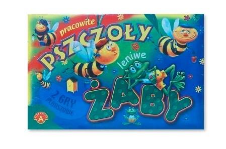 Pracowite pszczoły i Leniwe żaby, gry planszowe