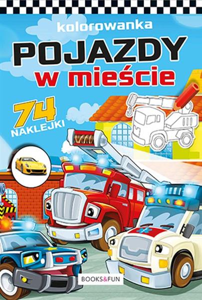 POJAZDY W MIEŚCIE PLUS NAKLEJKI