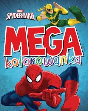MEGA KOLOROWKA. MARVEL. SPIDER MAN