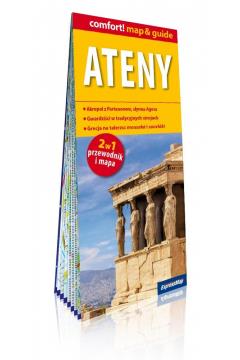 Ateny laminowany map&guide (2w1: przewodnik i mapa