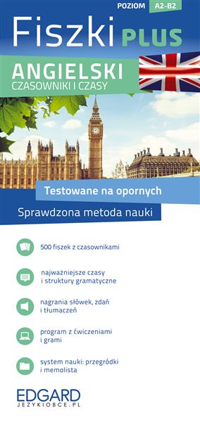FISZKI PLUS ANGIELSKI CZASOWNIIKI I CZASY