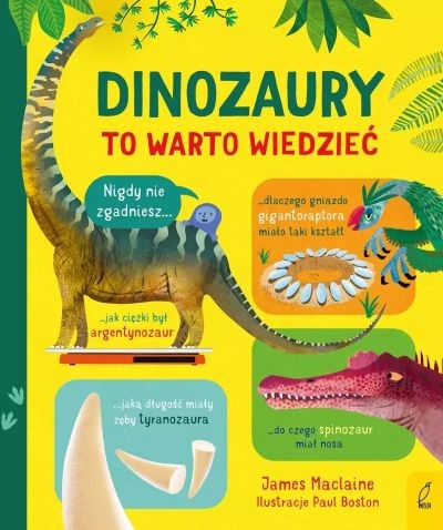 DINOZAURY. TO WARTO WIEDZIEĆ