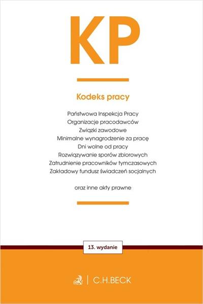 KODEKS PRACY ORAZ USTAWY TOWARZYSZĄCE