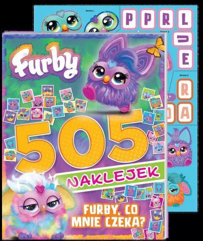FURBY. 505 NAKLEJEK. FURBY, CO MNIE CZEKA? FURBY.