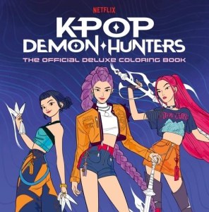 KPop Demon Hunters. Official Colouring Book
